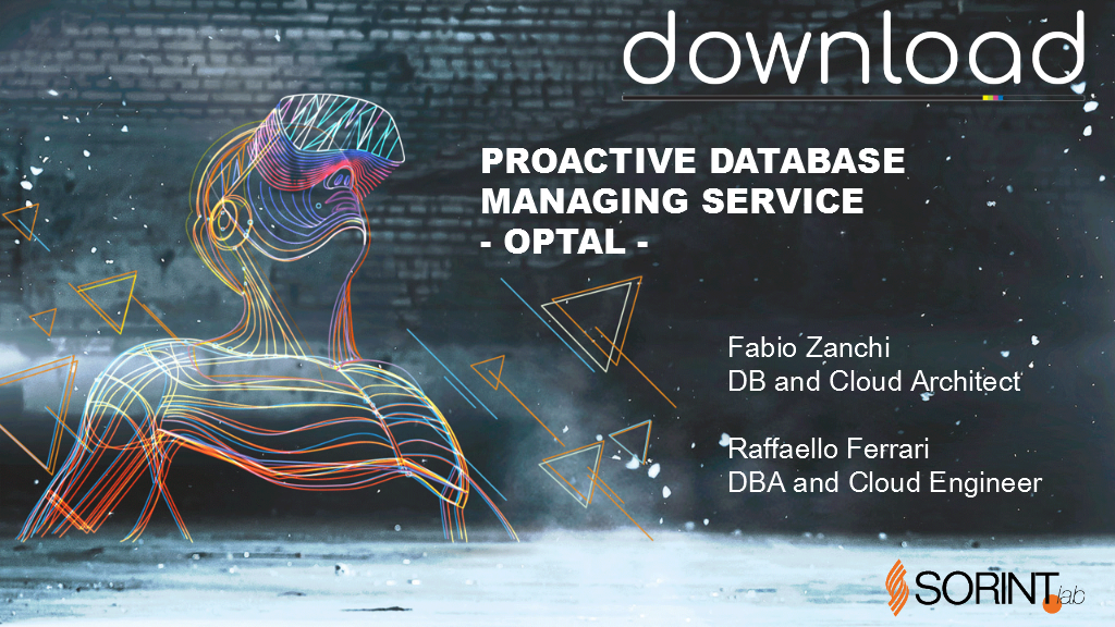 Download 2018: Proactive database managing service