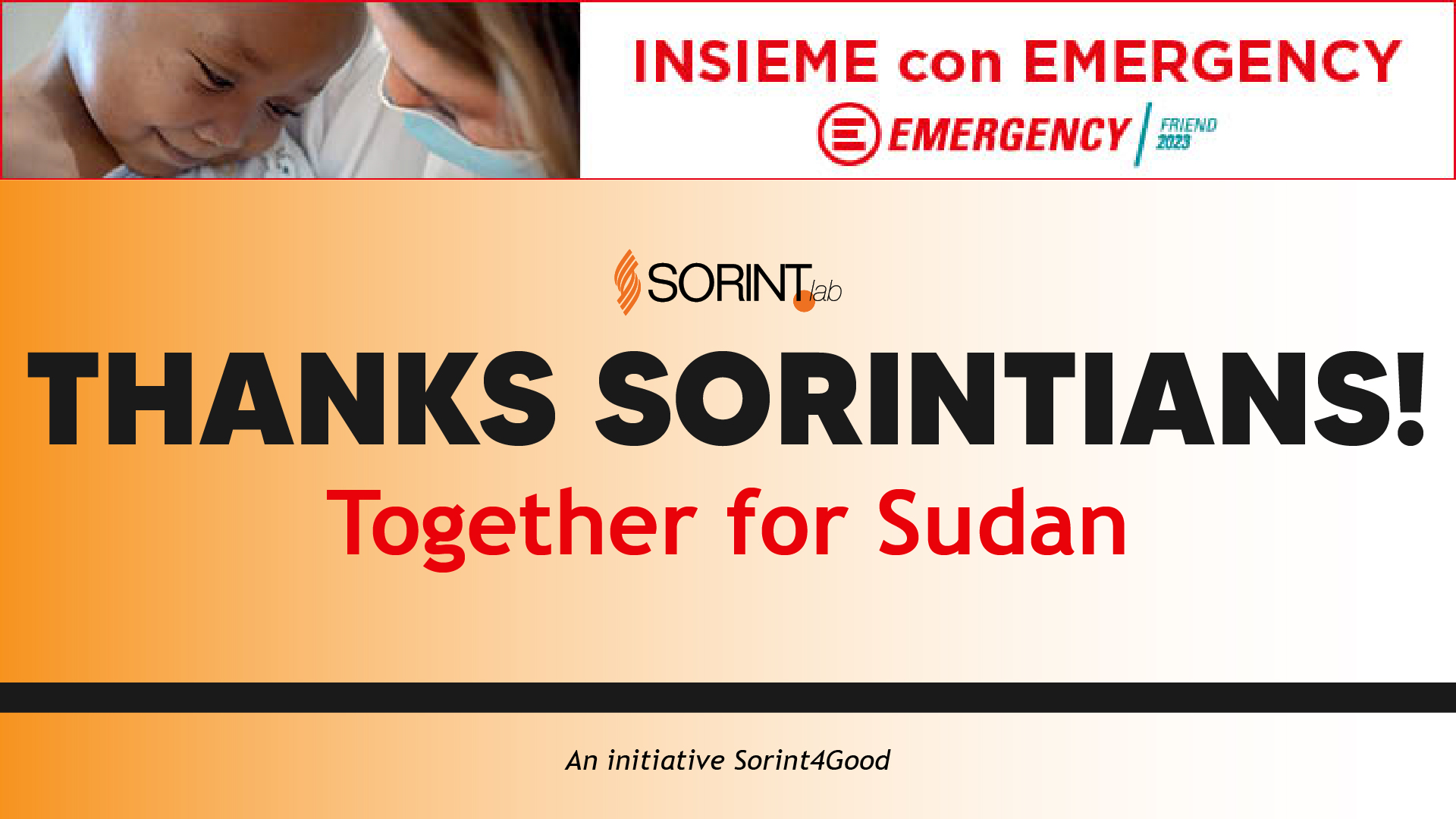 Thank you Sorintians!