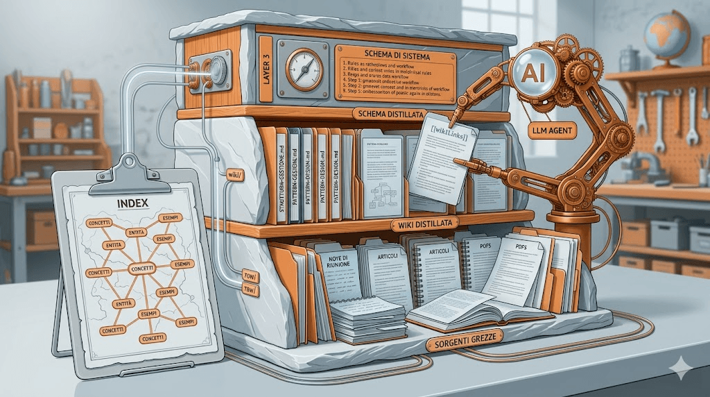 LLM Wiki vs RAG - Scegliere l'Architettura corretta